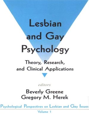 cover image of Lesbian and Gay Psychology